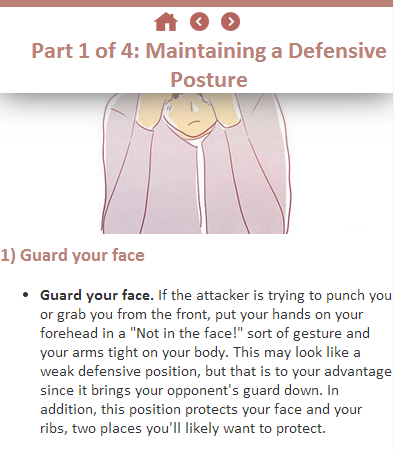 Defend yourself