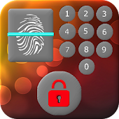Fingerprint/Keypad Lock Screen