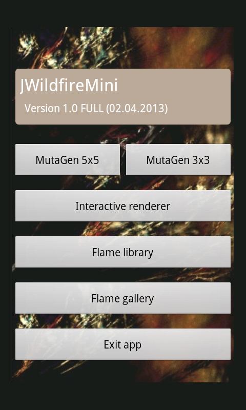JWildfireMini FREE Screen 3