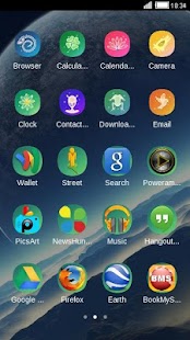 Lastest Secret Sky C Launcher Theme APK