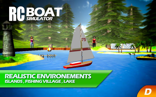 【免費休閒App】RC Boat Simulator-APP點子