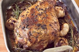 Leg of Lamb with Garlic &amp;amp; Herbs