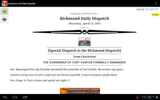 免費下載教育APP|1861 Mar Am Civil War Gazette app開箱文|APP開箱王