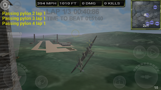  FighterWing 2 Flight Simulator – Vignette de la capture d'écran  