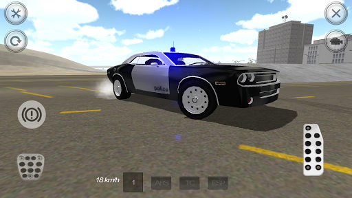 【免費賽車遊戲App】Muscle Police Car Driving-APP點子