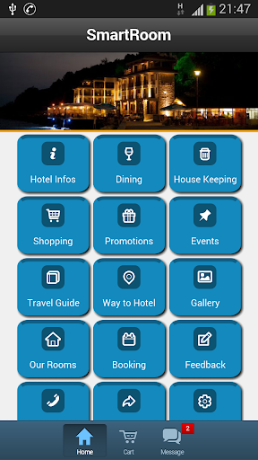 SmartRoomApp - App for hotel