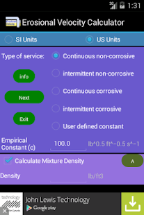 How to mod Erosional Velocity Calc. Free 2.0.0 unlimited apk for bluestacks