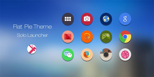 Flat Pie Icons Theme