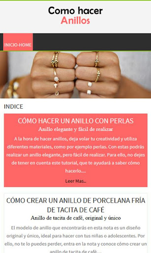 Cómo Hacer Anillos