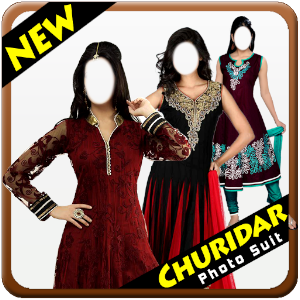 Women Churidar Photo Suit 1.1