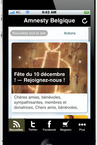 【免費社交App】Amnesty Belgique-APP點子