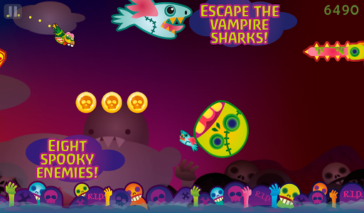 Zombie Bird: Vampire Sharks