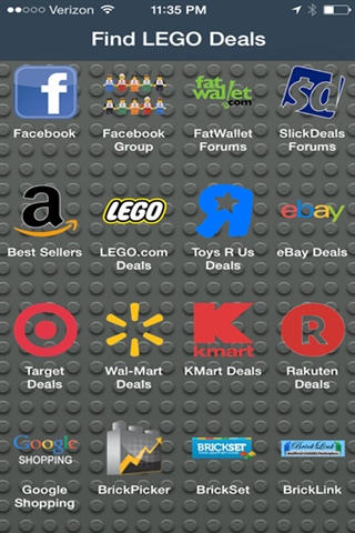 Find Lego Deals