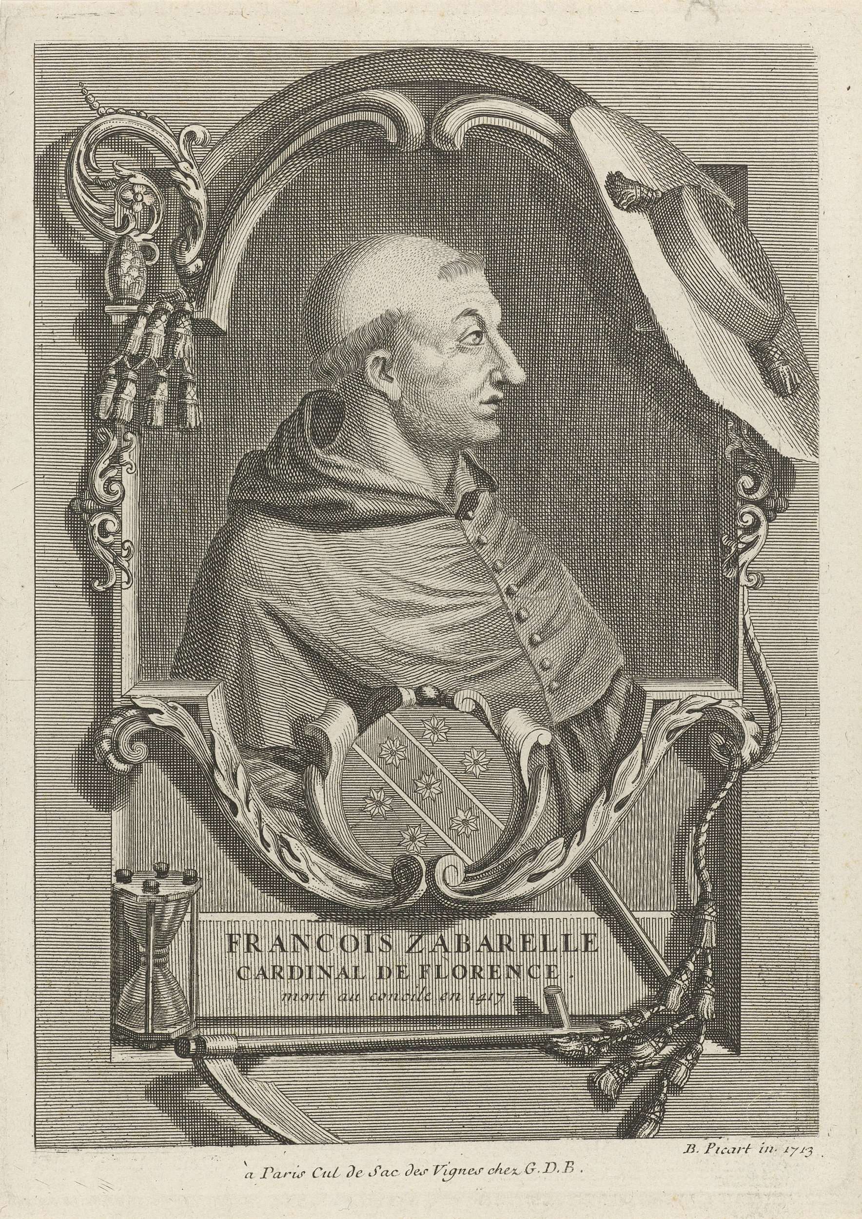 Portret van Francesco Zabarella