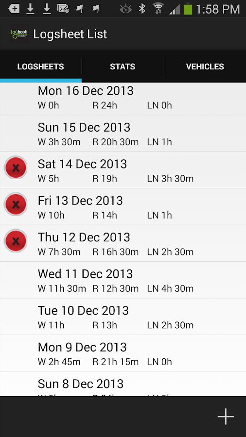 Logbook Checker Android Apps on Google Play