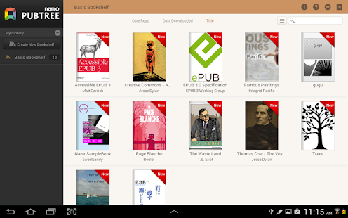 Namo PubtreeViewer (EPUB3 / 2) Screenshots 0