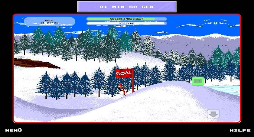 Epyx Winter Games Reloaded (D) Screen 1