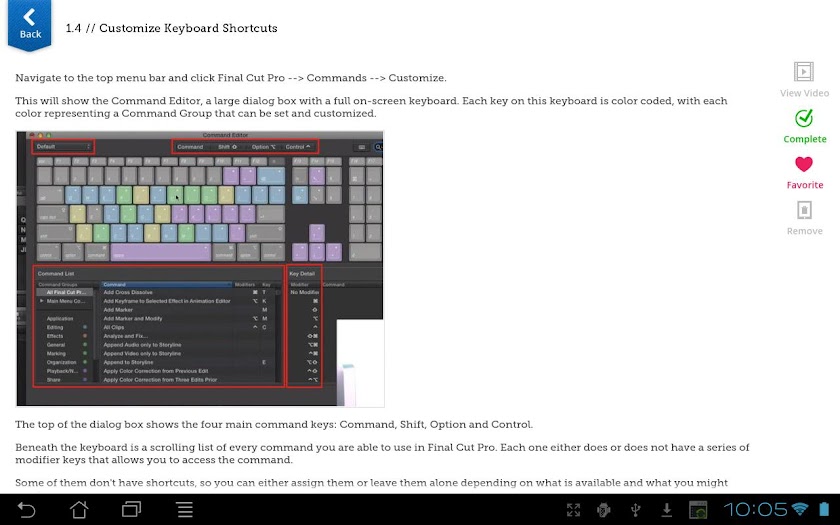 Learn Final Cut Pro X FREE Screen 3