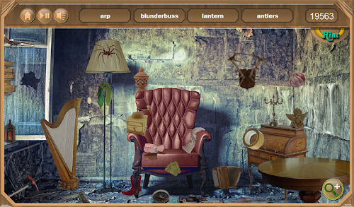 Android application Hidden Object Haunted Village screenshort
