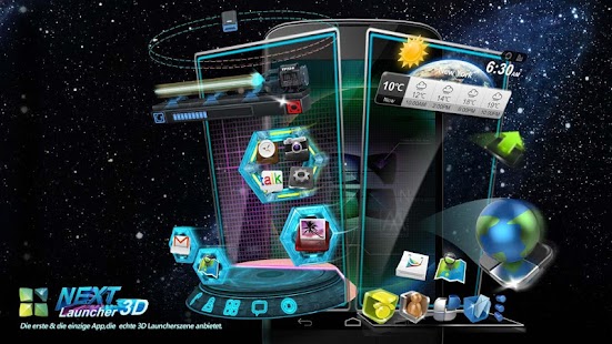 Next Launcher 3D - screenshot thumbnail