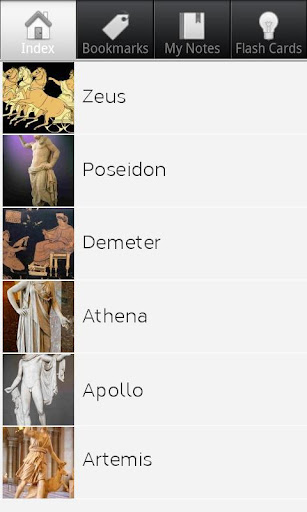 Greek Mythology App