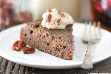 Healthy Buckwheat Carrot Cake
