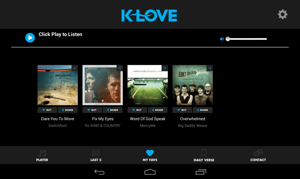 KLOVE Android Apps on Google Play