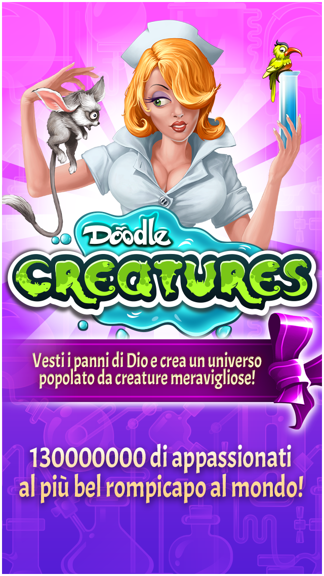 Android application Doodle Creatures screenshort