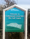 Disc Golf Course City Park Sign