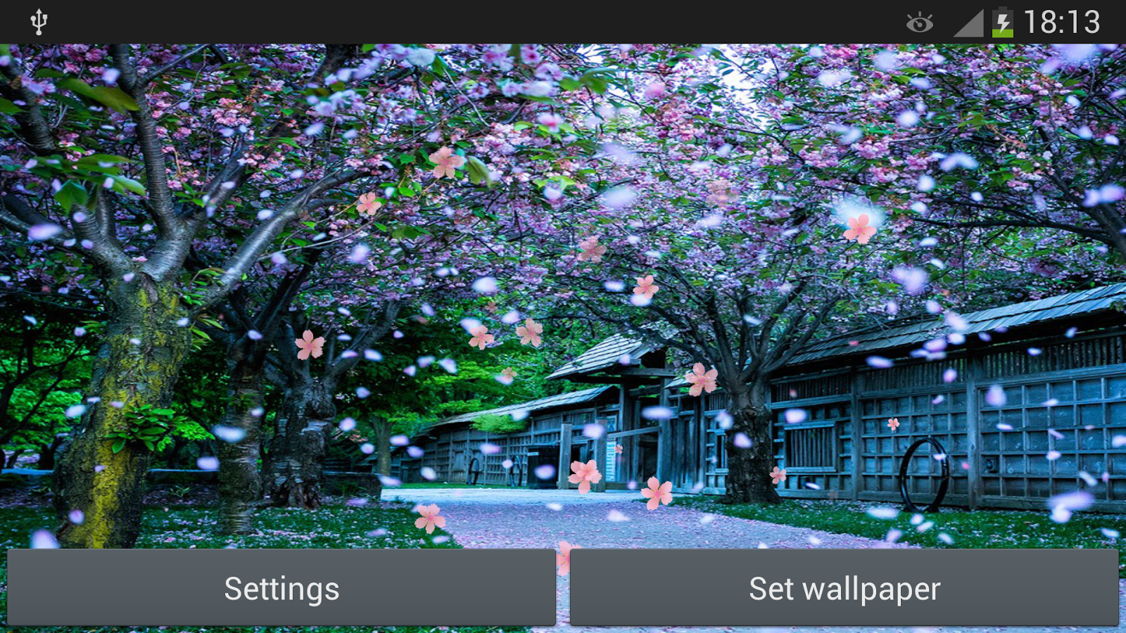 Sakura Live Wallpaper Android Apps On Google Play
