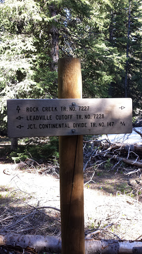 Rock Creek Trail Junction
