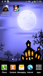 Halloween Live Wallpaper Free by Random Features, Inc. poster 1