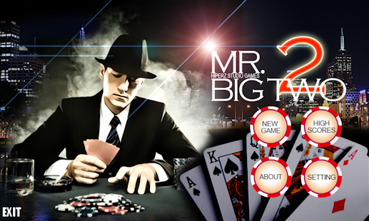 Android application Mr. Big Two - Card game screenshot