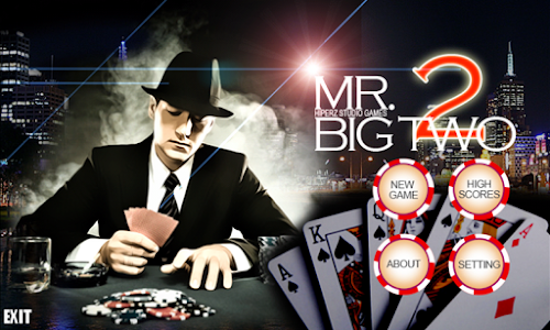 Android application Mr. Big Two - Card game screenshort