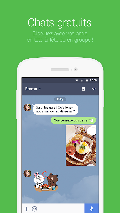   LINE: Appel & message GRATUITS – Capture d'écran 