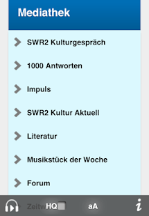 SWR2 Radio Screenshots 1