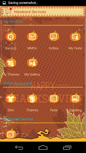 【免費通訊App】Handcent 6 ThanksGiving Skin-APP點子