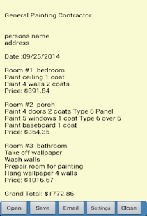 Painting Job Estimator _10 - náhled