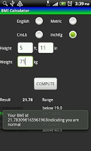 Lastest BMI Calculator APK