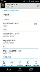DW Kontakte & Wählprogramm Pro apk cracked download - screenshot thumbnail