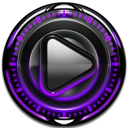 Poweramp skin Purple Glow LOGO-APP點子