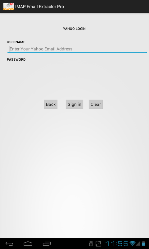 IMAP Email Extractor Pro Screen 3