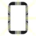Bright White Screen Flashlight icon