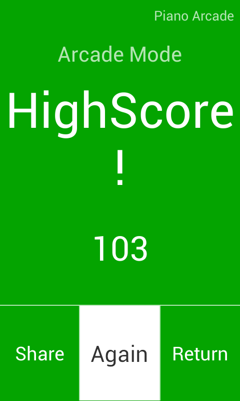 piano arcade - piano title 2 Screen 3