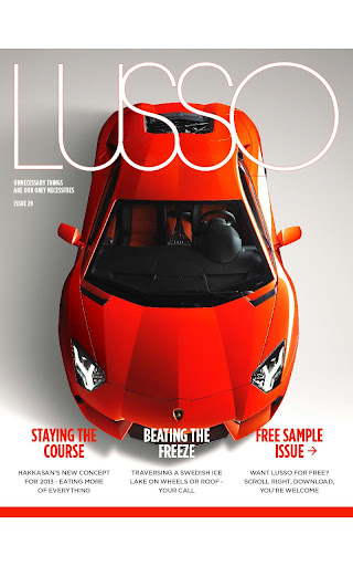 Lusso - Luxury Men's Magazine
