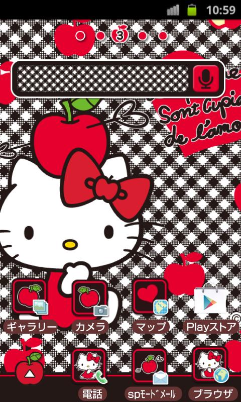 Android application HELLO KITTY Theme67 screenshort