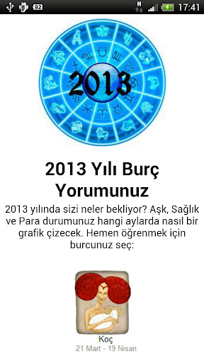 2013 Yılı Burç Yorumunuz