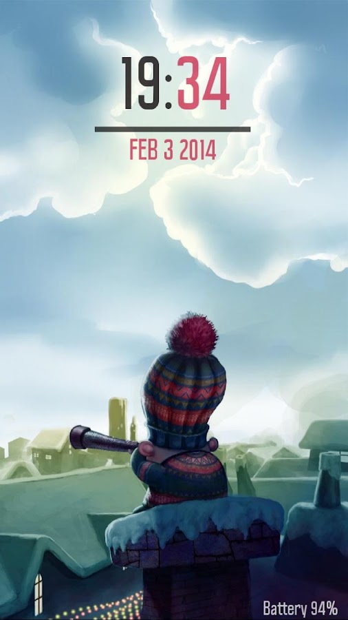 Sparky Lock Screen - screenshot