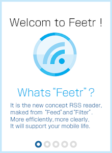 Feetr free [filter/RSS reader] screenshot 0
