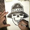 How To Draw Skull Wizard Video logo
